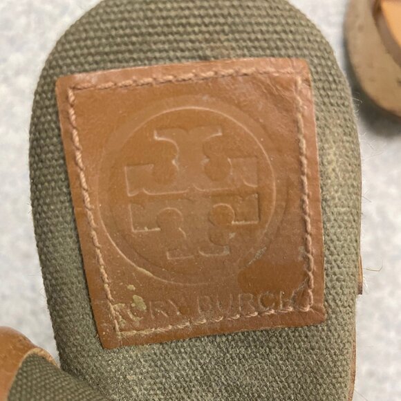 Tory Burch Wedge Lace Up Espadrille - Picture 4 of 4